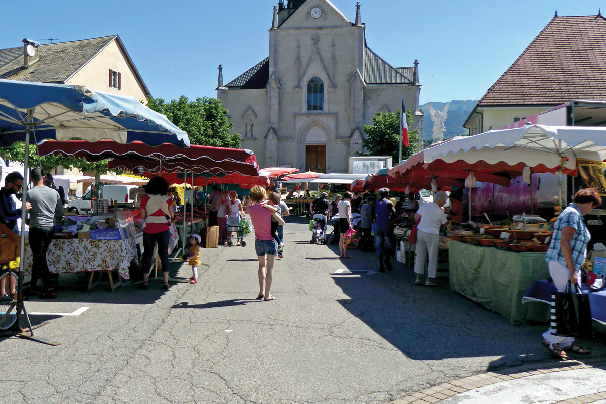 Marché de Boège